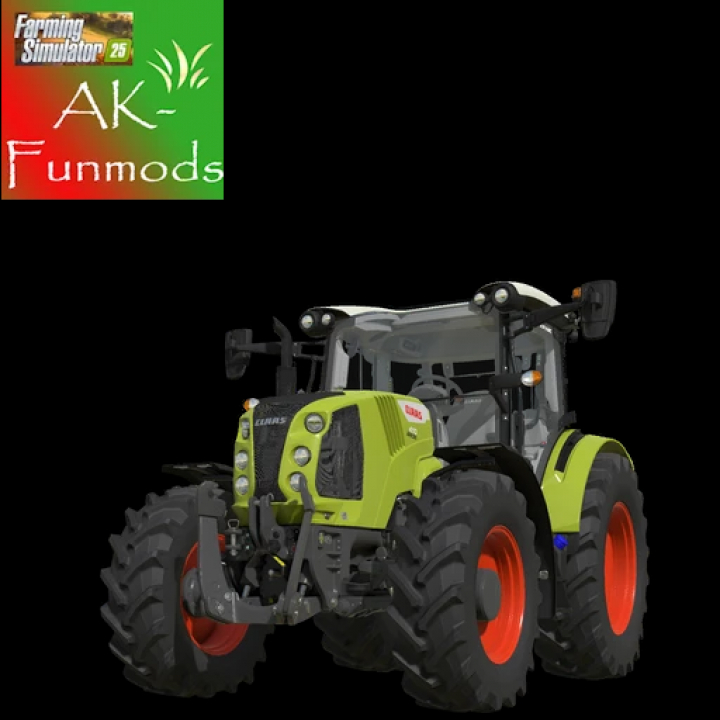 fs25-mods,  FS25 mod featuring Class Arion 400 Hightspeed 1.0 tractor by AK Funmods.