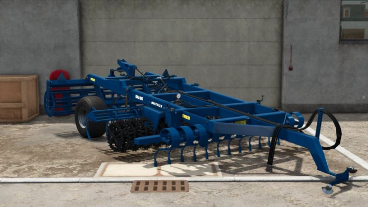 fs25-mods,  FS25 Dalbo Multiflex 3M mod displayed in a realistic farming environment for Farming Simulator 25.