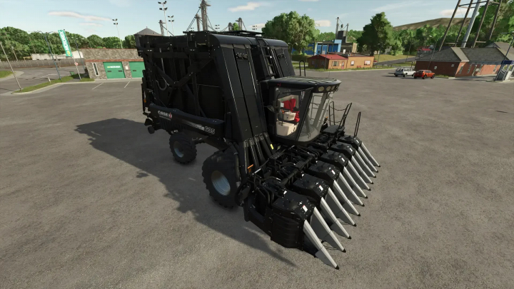 fs25-mods, Module Express 635 PBSMods Black Edition in FS25 mod, showcasing sleek black design in Farming Simulator 25.