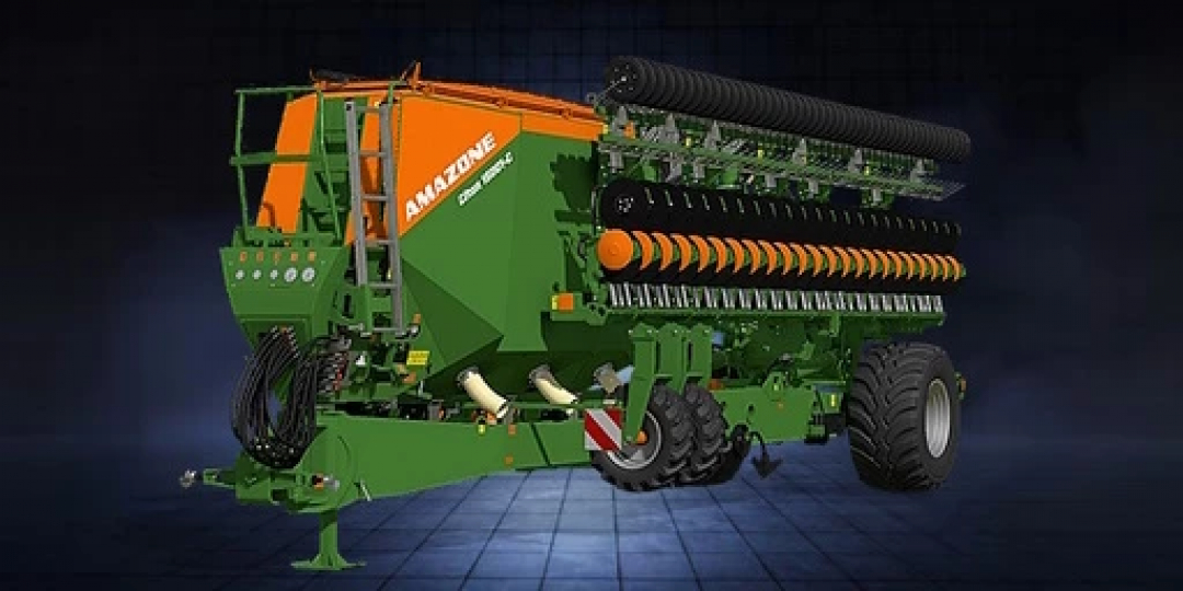 FS25 mod Amazone Citan 15001 C v1.0.0.2, agricultural seeder shown in the game Farming Simulator 25.