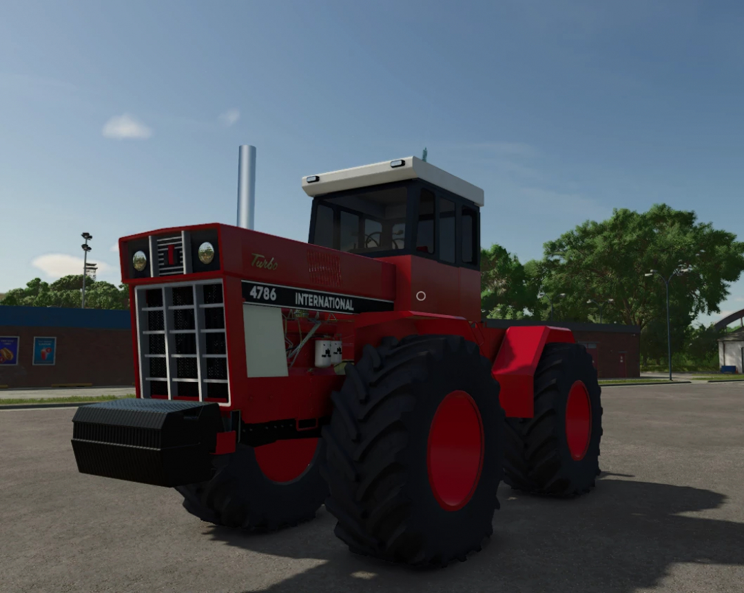 FS25 mods International Series 1486 tractor displayed in Farming Simulator 25.