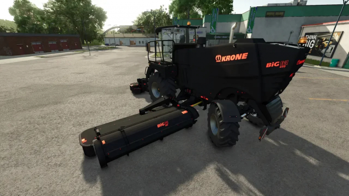 fs25-mods,  The BiG M 450 Black PBSMods Edition in FS25, a detailed mower mod for Farming Simulator 25.