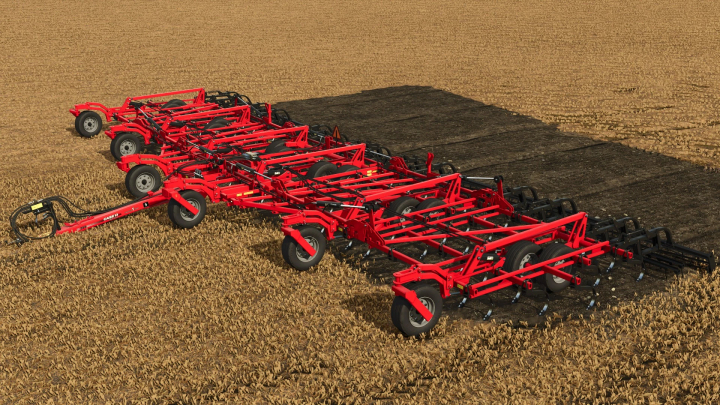 fs25-mods,  Case IH Tiger Mate 255 mod in FS25 on field