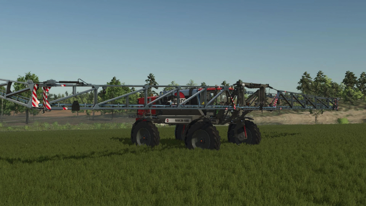 fs25-mods,  FS25 mod Hardi Rubicon 9000 v1.0.0.0, a large sprayer in a field setting, Farming Simulator 25.