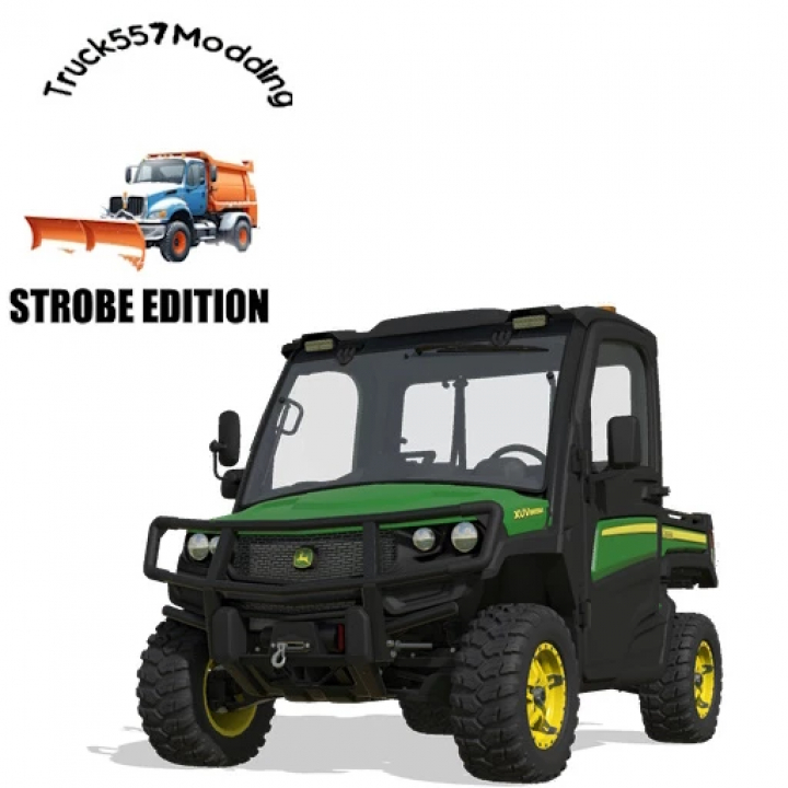 fs25-mods,  John Deere XUV865M Strobe Edition mod for Farming Simulator 25 by Truck557Modding.