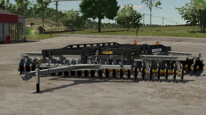 fs25-mods,  Lizard CRI48 mod for Farming Simulator 25 showcased in a farm setting. Enhance your FS25 mods collection.