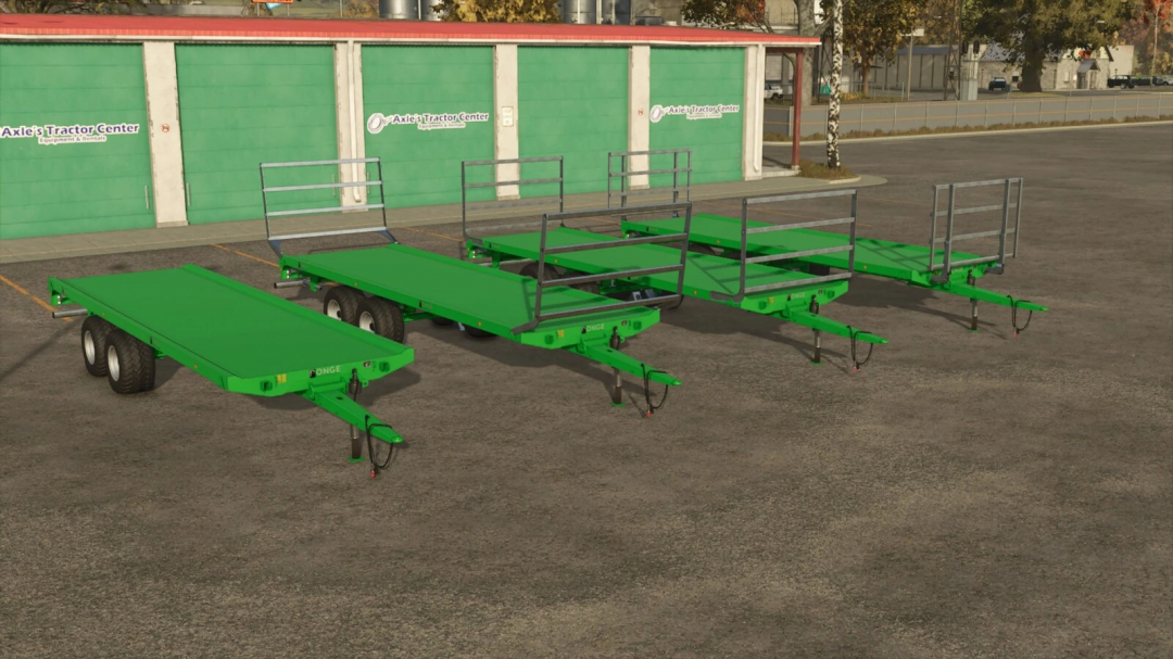 Ponge SPX 816 trailers in Farming Simulator 25 mod yard.