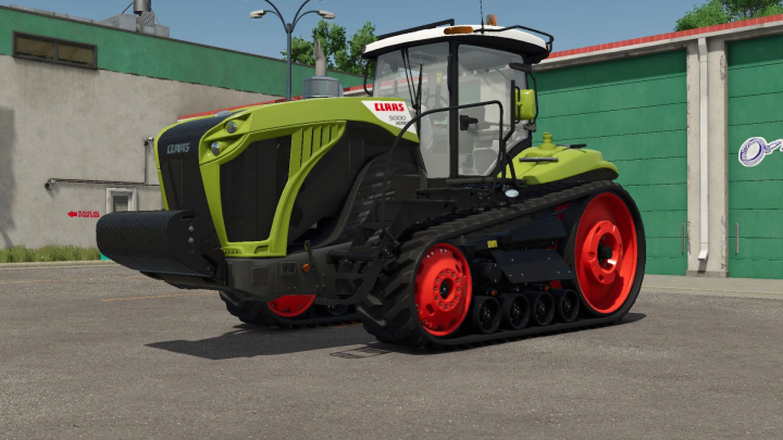 fs25-mods,  Claas Xerion Prototype v1.0.0.0 mod for FS25 showcasing a modern tracked tractor in Farming Simulator 25.