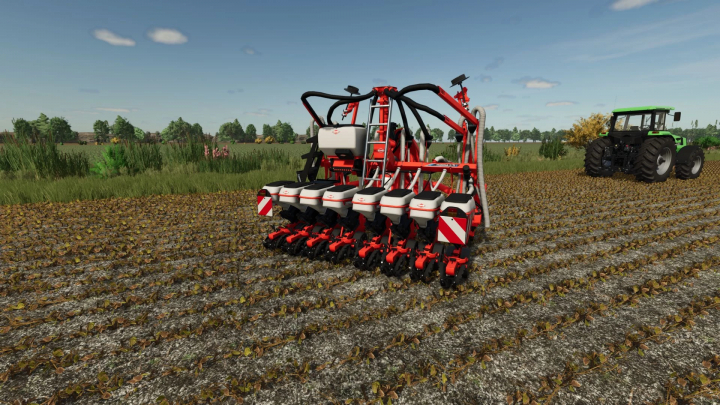 fs25-mods,  Kuhn MAXIMA Multi v1.1.0.0 mod in FS25, shown in a field.