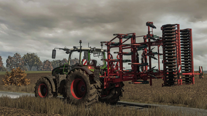 fs25-mods, Fendt 700 Vario Gen6 tractor mod in Farming Simulator 25 showing advanced detailing and equipment.