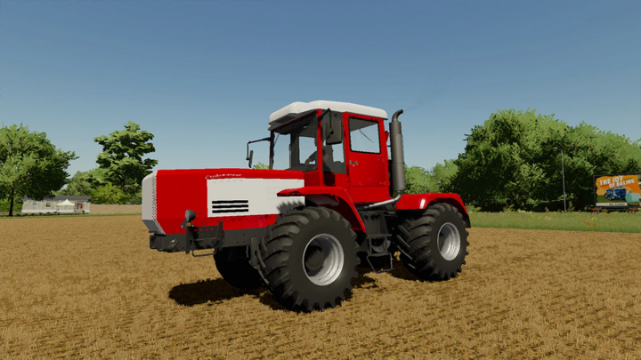 fs22-mods, HTA 250 tractor mod for FS22 on a farm field under clear sky.