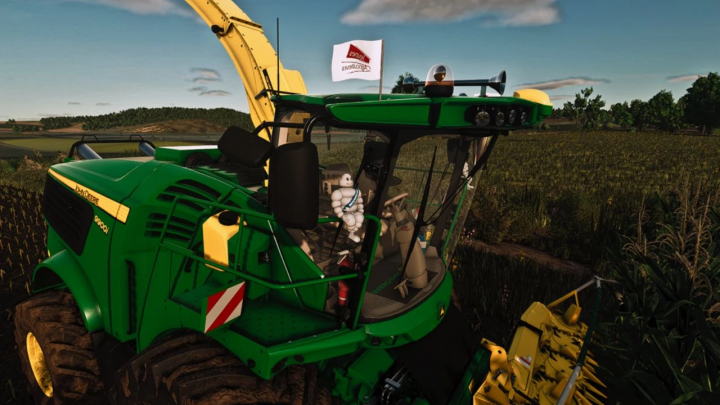 fs25-mods, John Deere 9000 Series mod for Farming Simulator 25 featuring detailed graphics and realistic farming equipment.