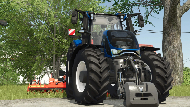 fs25-mods,  Valtra AGCO 1200KG tractor mod in Farming Simulator 25, showcasing realistic graphics and design. FS25 mods.