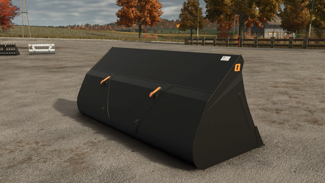 Quicke HDV 240 mod for FS25 on a farm background.