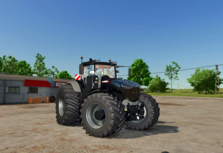 fs25-mods, Fendt Vario 1000 Edit tractor mod in FS25, displayed in a farm setting.