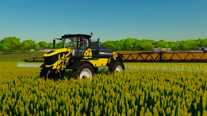 fs22-mods, FS22 mod Horsch Leeb PT 35 v1.3.0.0 in a field, showcasing Farming Simulator 22 equipment.