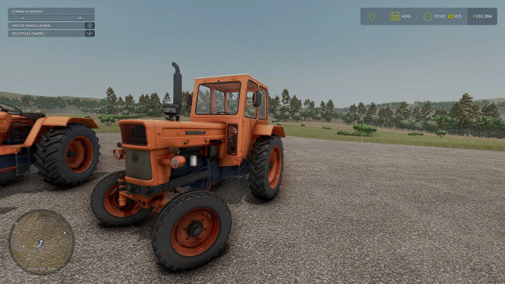 fs25-mods,  UTB Universal 650-651 Romanian tractor mod in FS25 on open landscape.