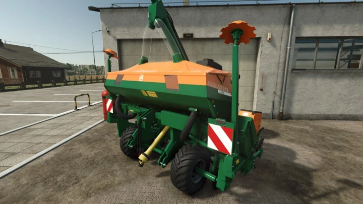 fs25-mods,  AMAZONE ED 3000 v1.0.0.1 mod in Farming Simulator 25, showcasing detailed agricultural equipment. Key FS25 mod for realistic farming.