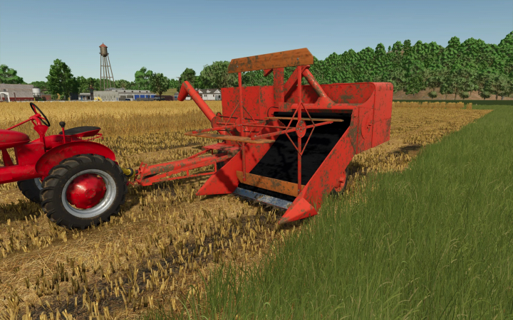 fs25-mods,  Allis Chalmers All-Crop 60 mod in a field in FS25