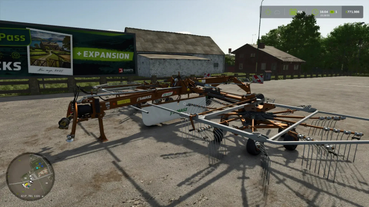 fs25-mods, Samasz Z2840 mod for FS25, showcasing advanced farming equipment in Farming Simulator 25 mods.