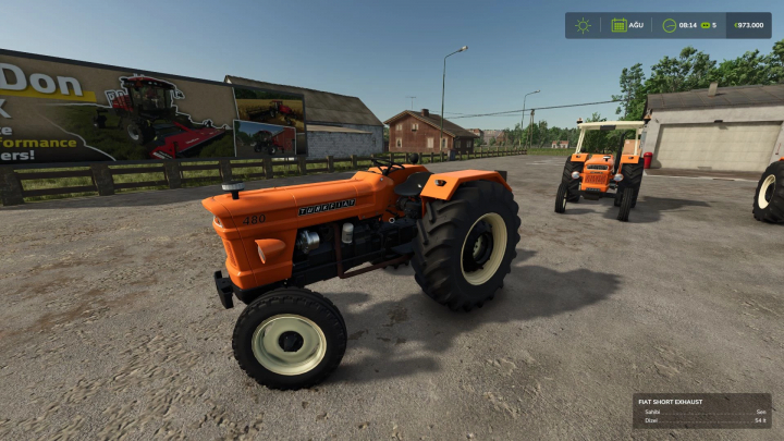 fs25-mods,  Turkish Fiat 480 tractor mod in Farming Simulator 25, showcasing classic farm machinery.