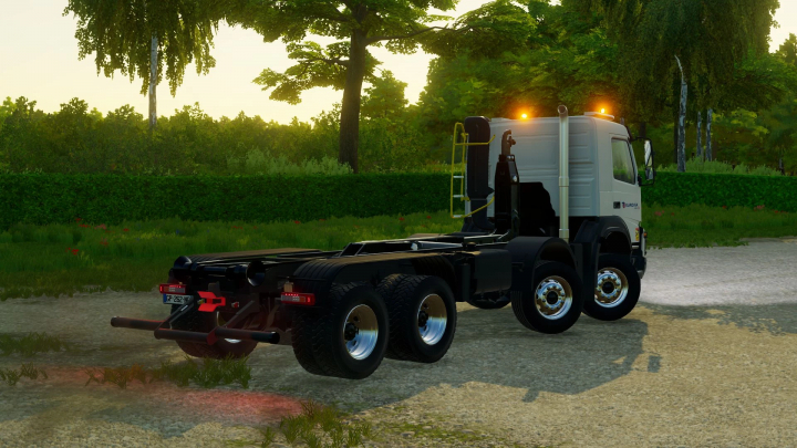 fs22-mods, Volvo FMX Ampiroll 8x4 truck mod in Farming Simulator 22. FS22 mods enhance gameplay with realistic vehicles.