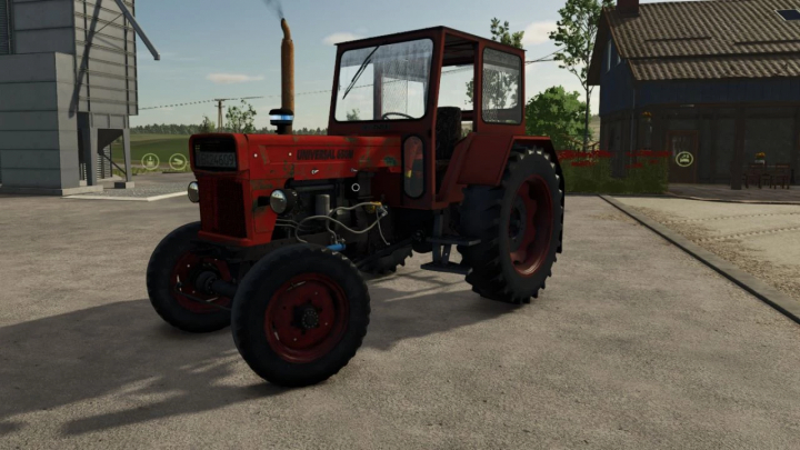 fs25-mods,  Universal 651 Export tractor mod in FS25, featuring detailed design and vintage style.