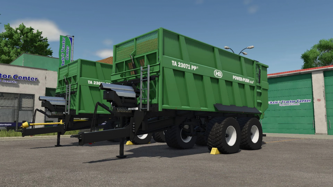 FS25 Brantner TA 23071 trailer mod in Tractor Center.