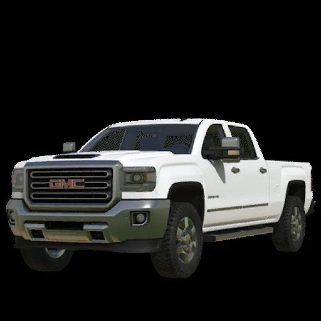 2018 GMC Sierra 2500 SLE Small Lift mod for Farming Simulator 25.