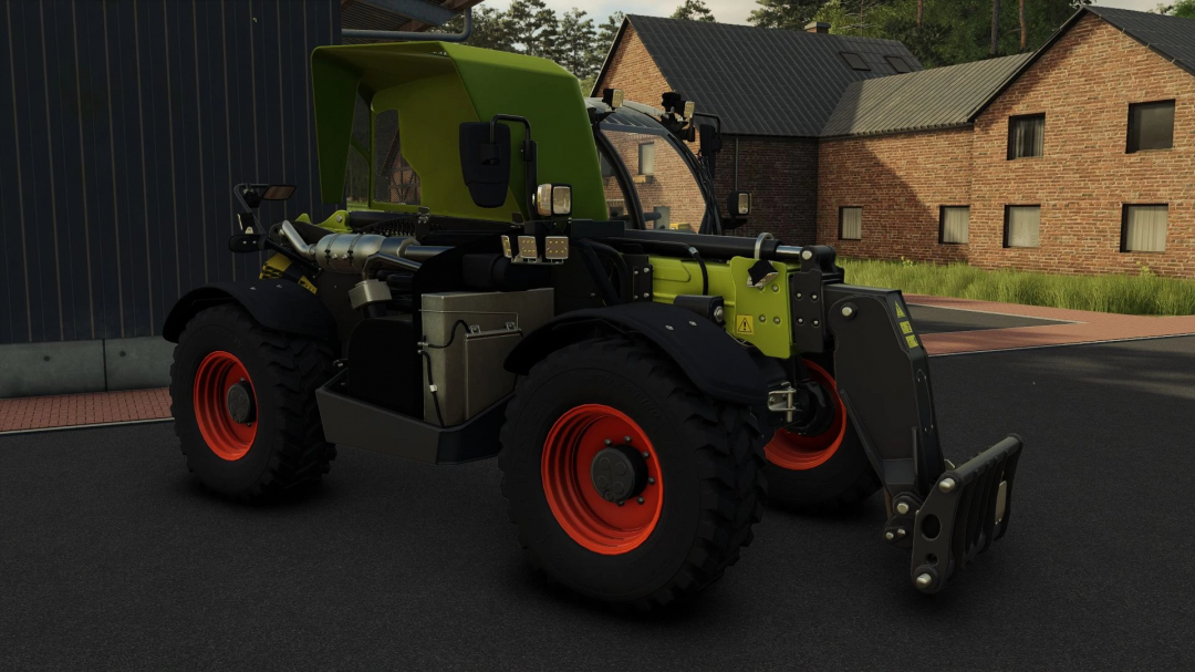 Claas Scorpion 1033 mod for Farming Simulator 25, showcasing detailed design and modern features.