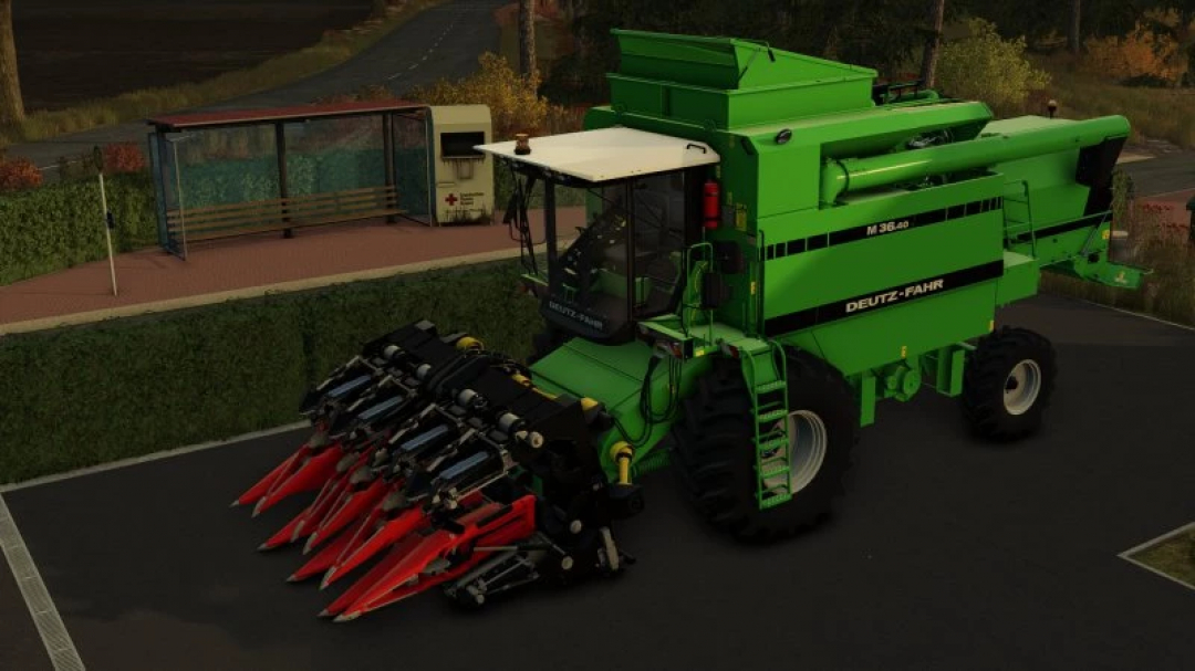 Deutz-Fahr M Series harvester mod for FS25 by Killer Gamer v1.0.0.0 in Farming Simulator 25.