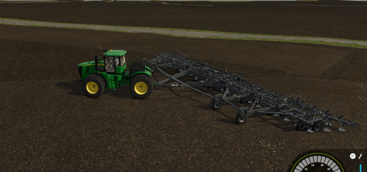 fs25-mods,  FS25 Flexicultivate v1.0.0.0 mod with tractor cultivating field in Farming Simulator 25.