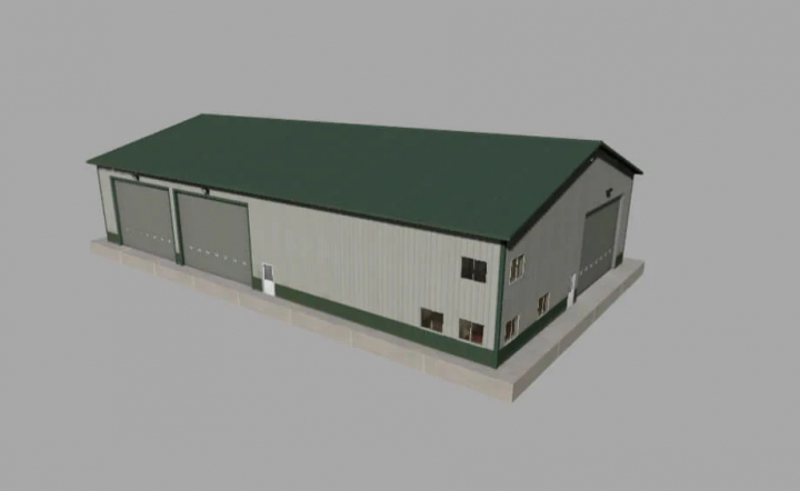 fs25-mods,  Workshop and ToyShed MF map mod v2.0.0.0 building in FS25.