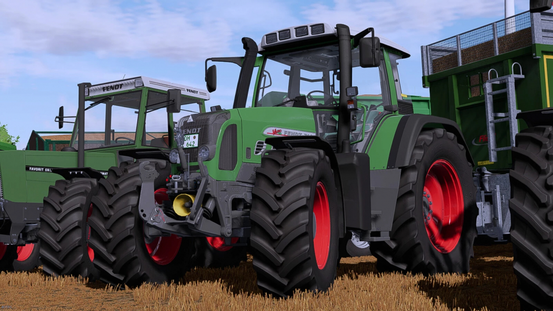 Fendt tractors in FS25 mods Realistic Sound Pack Fendt Prefab v1.0.0.0