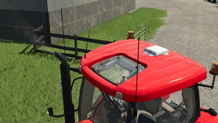 fs25-mods,  FS25 mod Case IH Puma Edit v1.0.0.1 showcasing red tractor roof and interior details