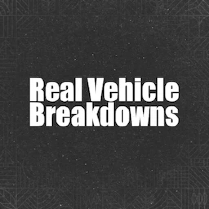 fs25-mods, Real Vehicle Breakdowns mod logo for Farming Simulator 25, FS25 mods.