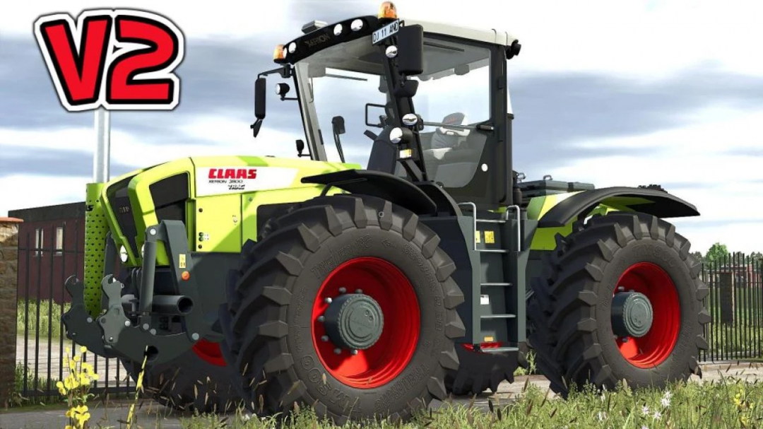 Claas Xerion 3000 Series tractor mod for Farming Simulator 25, version 2.0.0.0.