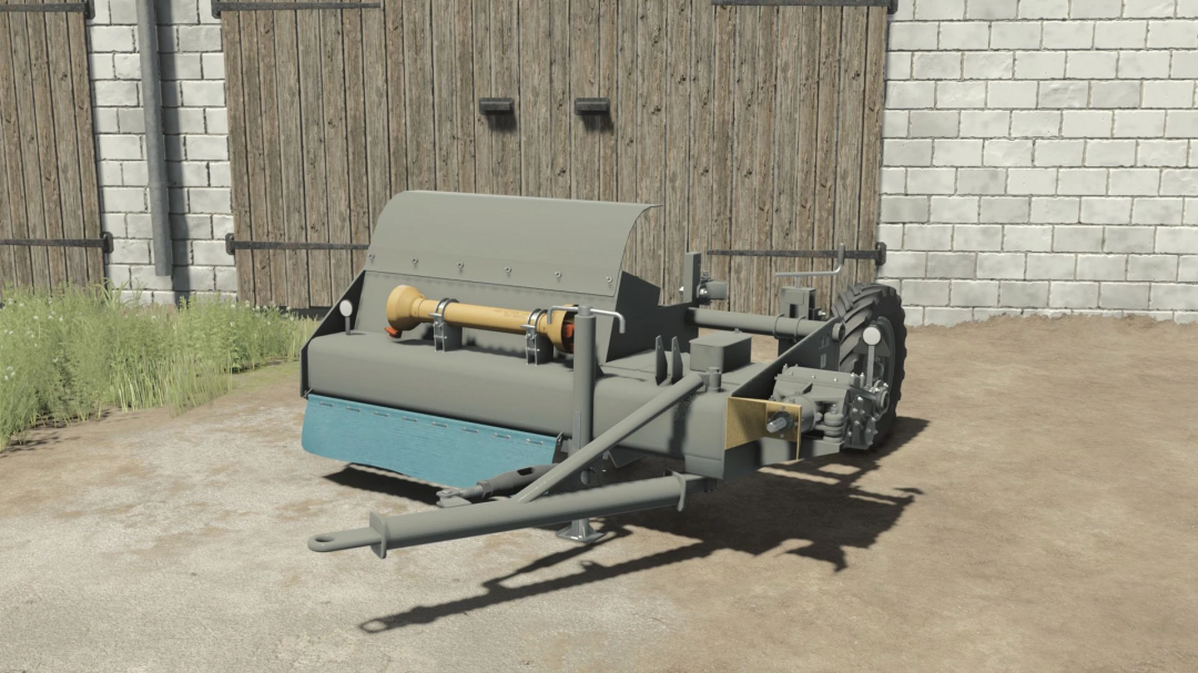 PFMZ Z-302 Orkan 2 mod for FS25 displayed in a farm setting.