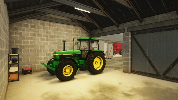 fs25-mods,  Cowshed With Garage v1.0.0.0