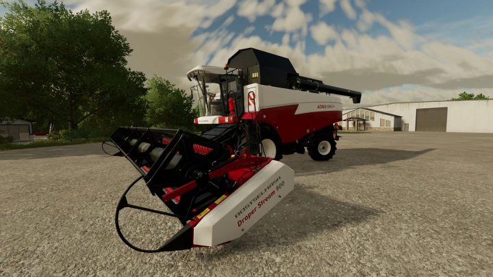 fs22-mods, FS22 mod RSM-152 combines harvester in Farming Simulator 22.