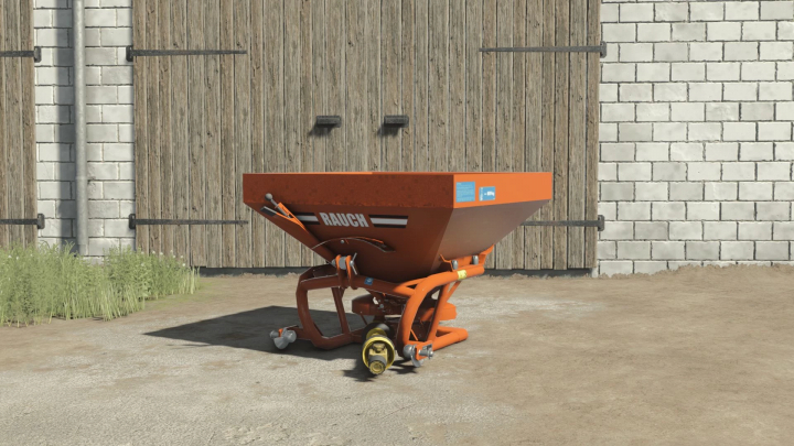 fs25-mods,  RAUCH ZSA580 attachment in Farming Simulator 25 mod, displayed outdoors.