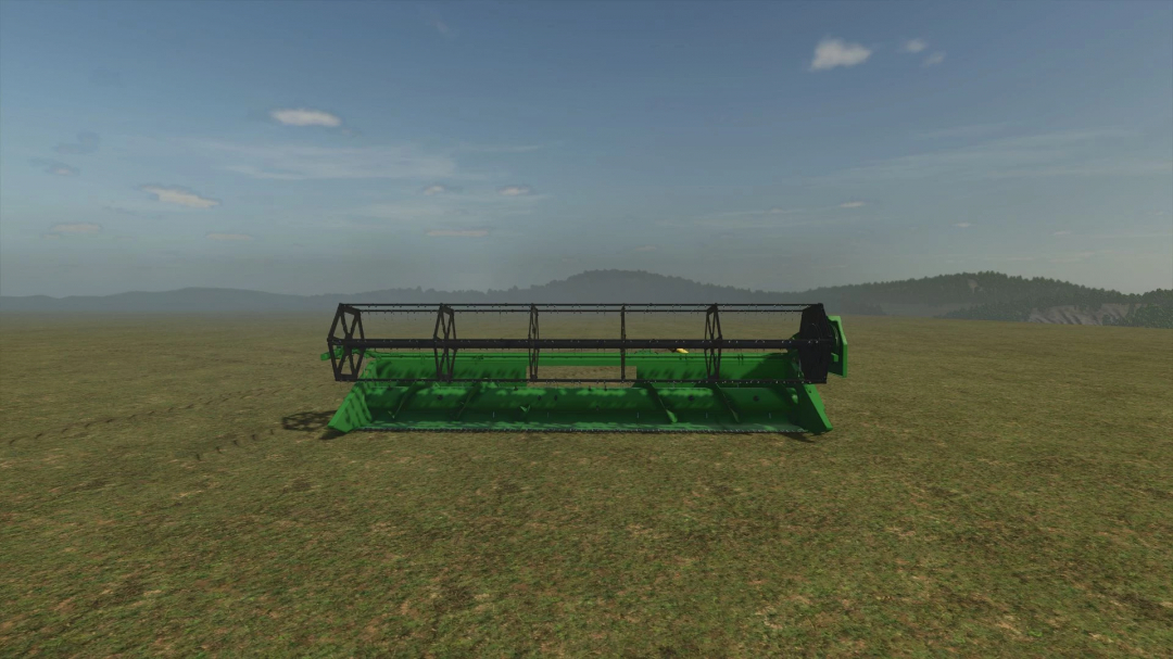 John Deere 2266 mod for FS25 displayed on open field, Farming Simulator 25