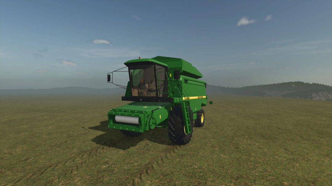 Farming Simulator 25 John Deere 2266 mod in an open field