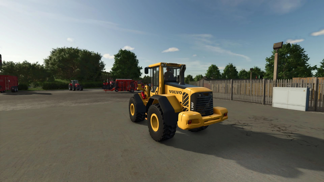 Volvo L60F loader featured in FS25 mods for Farming Simulator 25.