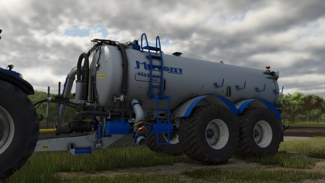 Meprozet PN-180 2W Plus trailer in FS25 mod, Farming Simulator 25