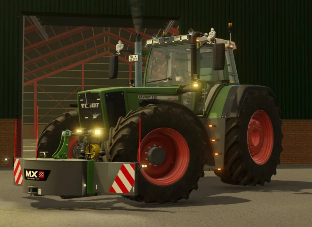 FS22 mods: Fendt 800/900 Favorit EDIT tractor in Farming Simulator 22.