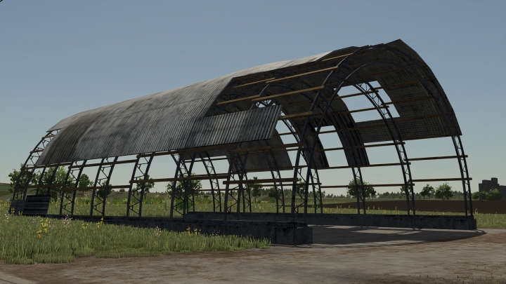 fs25-mods,  Arched Sheds Pack