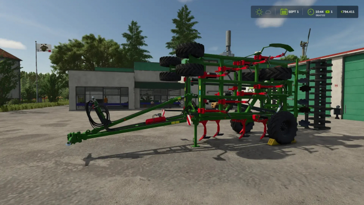 fs25-mods,  Poettinger Terria 6040 mod in Farming Simulator 25, showcasing detailed farming equipment design.