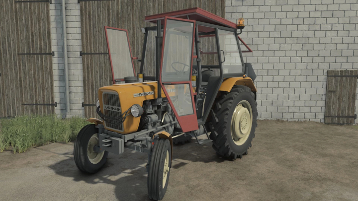 fs25-mods,  Ursus C-330/330M tractor mod for Farming Simulator 25, showing a detailed vintage design.