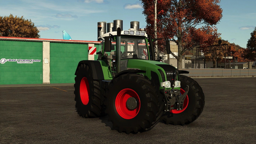 Fendt 900 Gen2 tractor mod displayed in Farming Simulator 25. FS25 mods enhance gameplay with realistic farming equipment.